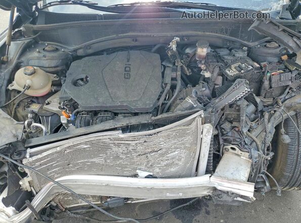 5NMS64AJ6MH336926 2021 HYUNDAI SANTA Black ძრავის განყოფილების ხედი