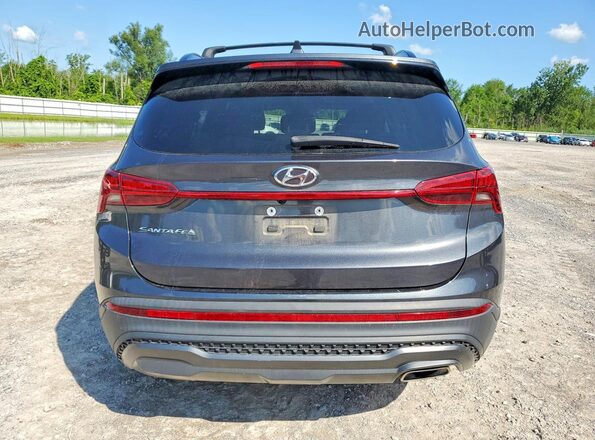 5NMS64AJ6NH400447 2022 HYUNDAI SANTA Gray Vista trasera