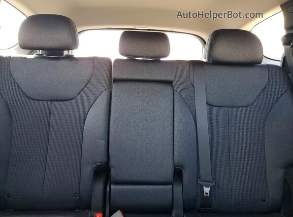 5NMS64AJ6NH400447 2022 HYUNDAI SANTA Gray Vista de los asientos traseros