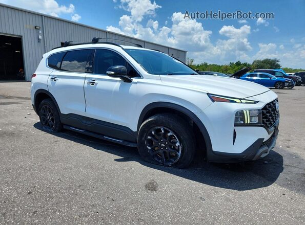 5NMS64AJ7NH393704 2022 HYUNDAI SANTA White Delantero derecho