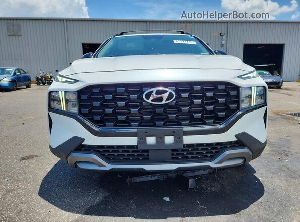 5NMS64AJ7NH393704 2022 HYUNDAI SANTA White Vista frontal
