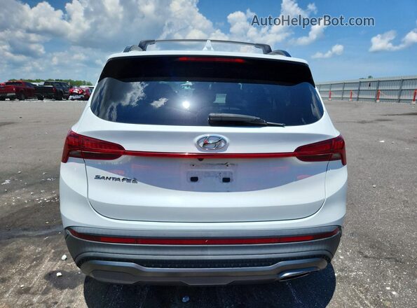 5NMS64AJ7NH393704 2022 HYUNDAI SANTA White Vista trasera
