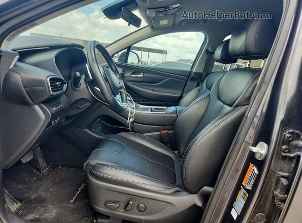5NMS64AJ7PH489903 2023 HYUNDAI SANTA Charcoal წინა სალონის ხედი