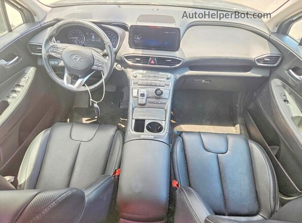 5NMS64AJ7PH489903 2023 HYUNDAI SANTA Charcoal წინა პანელის ხედი