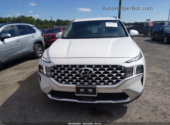 5NMS64AJ9NH404654 2022 HYUNDAI SANTA FE Белый Вид щитка приборов