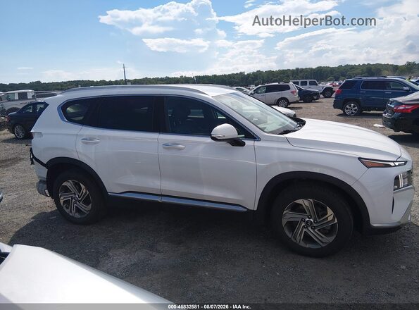 5NMS64AJ9NH404654 2022 HYUNDAI SANTA FE Белый Вид задней части салона