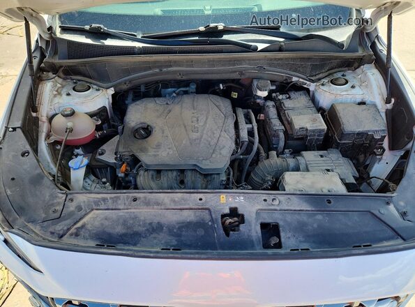 5NMS6DAJ0NH381250 2022 HYUNDAI SANTA White Շարժիչի բաժամունքի տեսք