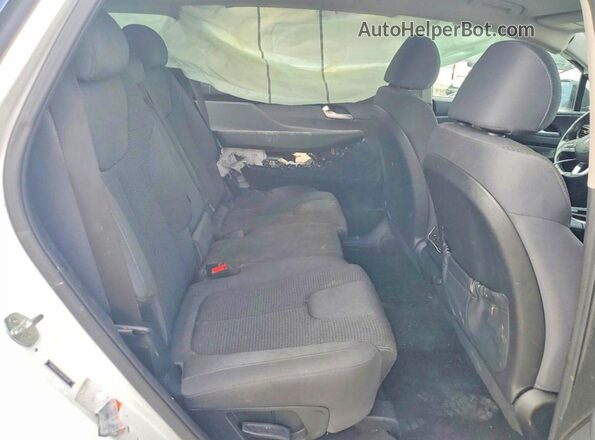 5NMS6DAJ0NH388330 2022 HYUNDAI SANTA White Вид задньої частини салону