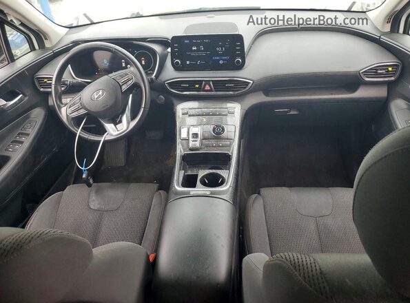 5NMS6DAJ0NH388330 2022 HYUNDAI SANTA White Вид панелі приладів