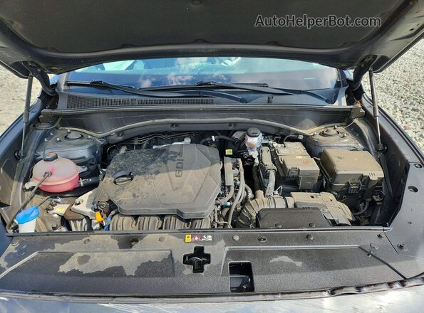 5NMS6DAJ1PH624826 2023 HYUNDAI SANTA Gray უკანა სალონის ხედი