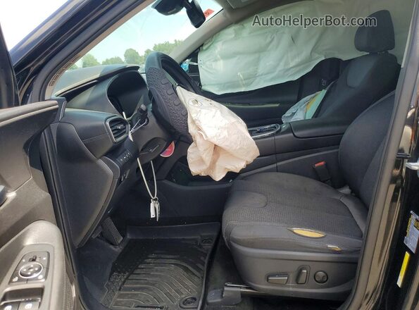 5NMS6DAJ2MH348474 2021 HYUNDAI SANTA Black Սալոնի դիմացի տեսք