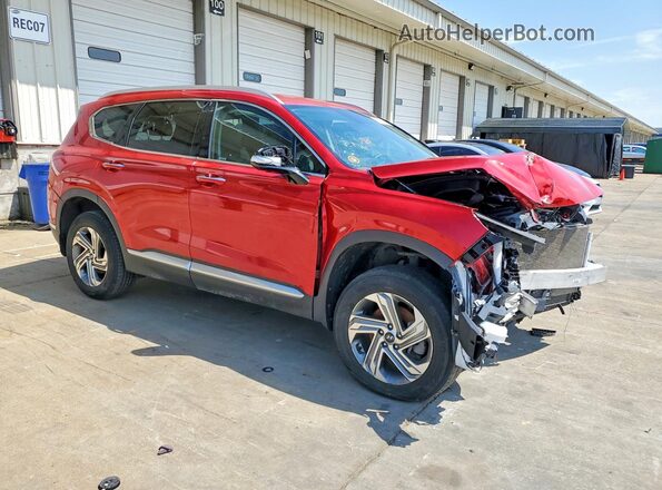 5NMS6DAJ3MH372010 2021 HYUNDAI SANTA Red Передня права чверть