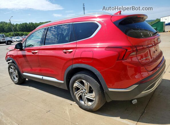 5NMS6DAJ3MH372010 2021 HYUNDAI SANTA Red Задня ліва чверть
