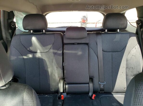 5NMS6DAJ3MH372010 2021 HYUNDAI SANTA Red Вид задніх сидінь