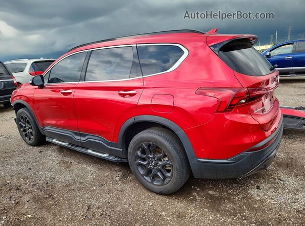 5NMS6DAJ6PH509378 2023 HYUNDAI SANTA Red უკანა მარცხენა