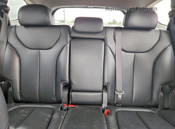 5NMS6DAJ6PH509378 2023 HYUNDAI SANTA Red უკანა სავარძლების ხედი