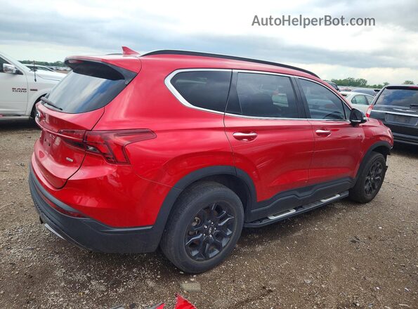 5NMS6DAJ6PH509378 2023 HYUNDAI SANTA Red უკანა მარჯვენა