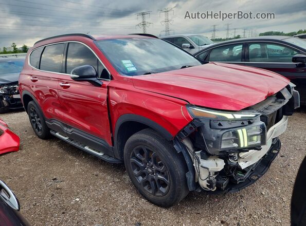 5NMS6DAJ6PH509378 2023 HYUNDAI SANTA Red წინა მარჯვენა