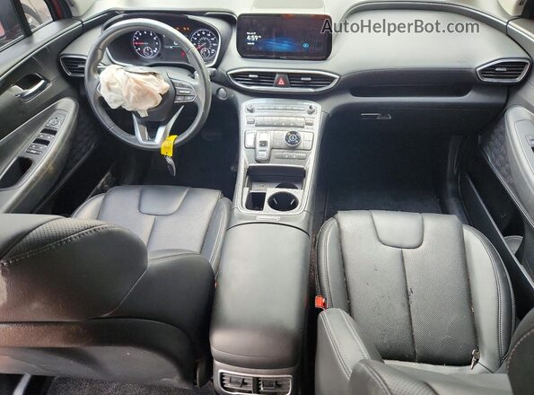 5NMS6DAJ6PH509378 2023 HYUNDAI SANTA Red წინა პანელის ხედი