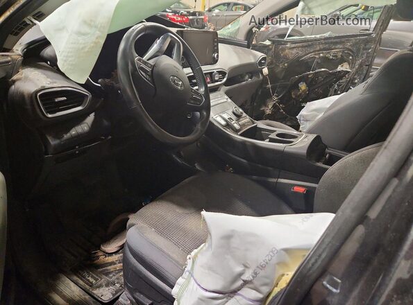 5NMS6DAJ9MH315908 2021 HYUNDAI SANTA Charcoal Առջևի վահանակի տեսք