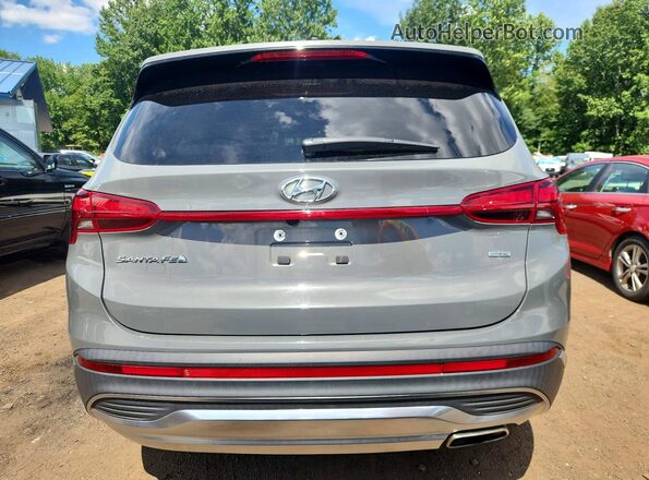 5NMS6DAJ9NH424080 2022 HYUNDAI SANTA Gray Rear view