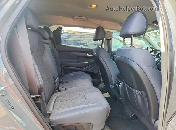 5NMS6DAJ9NH424080 2022 HYUNDAI SANTA Gray Rear interior view