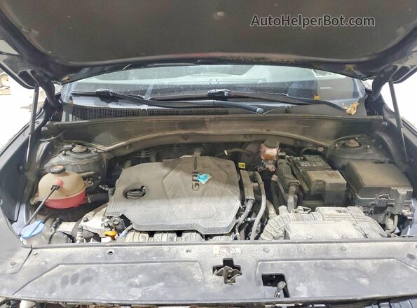 5NMS6DAJXNH388898 2022 HYUNDAI SANTA Gray Widok komory silnika
