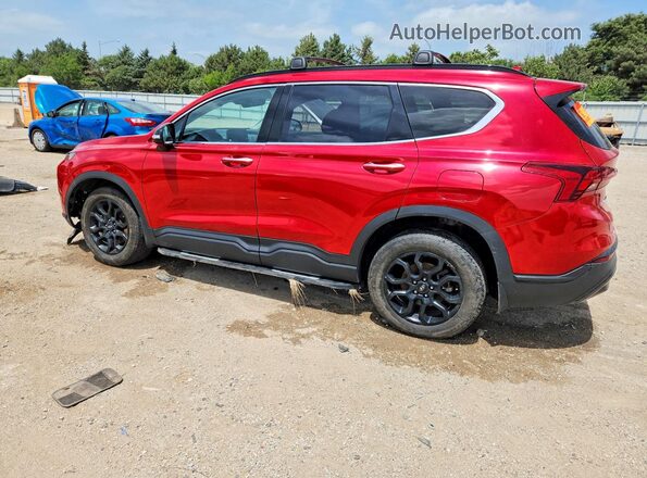 5NMS6DAJXNH479220 2022 HYUNDAI SANTA Red Задня ліва чверть