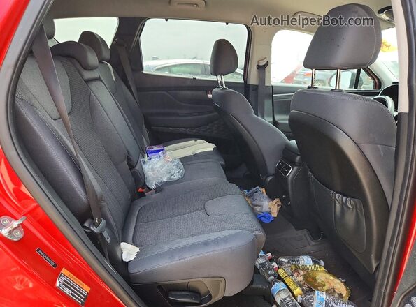 5NMS6DAJXNH479220 2022 HYUNDAI SANTA Red Вид задніх сидінь