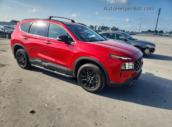 5NMS6DAJXPH527348 2023 HYUNDAI SANTA Red Delantero derecho