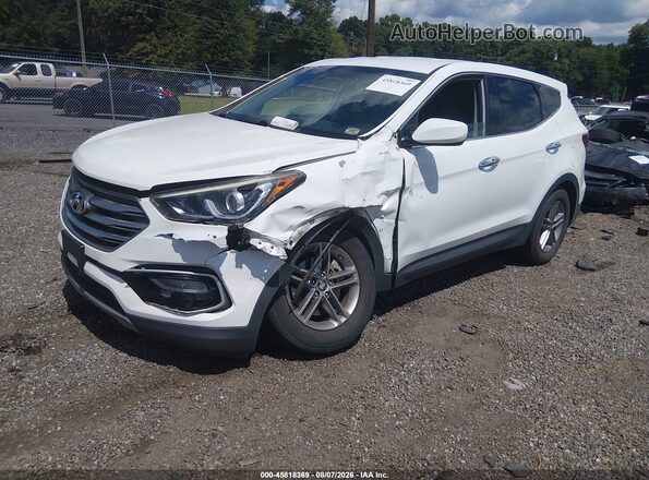 5NMZT3LB0HH017289 2017 HYUNDAI SANTA FE SPORT Белый Передняя левая четверть
