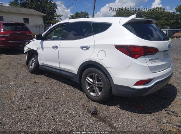 5NMZT3LB0HH017289 2017 HYUNDAI SANTA FE SPORT Белый Задняя левая четверть