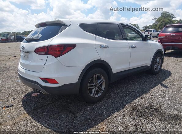5NMZT3LB0HH017289 2017 HYUNDAI SANTA FE SPORT Белый Задняя правая четверть