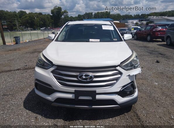 5NMZT3LB0HH017289 2017 HYUNDAI SANTA FE SPORT Белый Вид щитка приборов