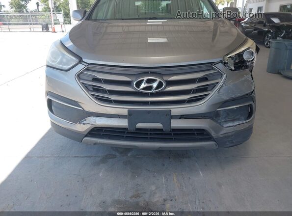 5NMZT3LB1JH066846 2018 HYUNDAI SANTA FE SPORT Beige Vista frontal