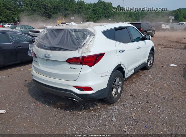 5NMZT3LB2HH040976 2017 HYUNDAI SANTA FE SPORT Белый Задняя правая четверть