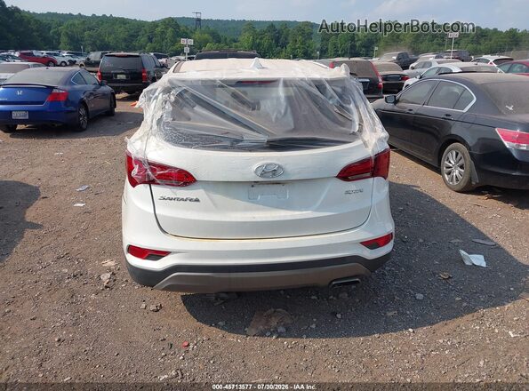 5NMZT3LB2HH040976 2017 HYUNDAI SANTA FE SPORT Белый Вид спереди