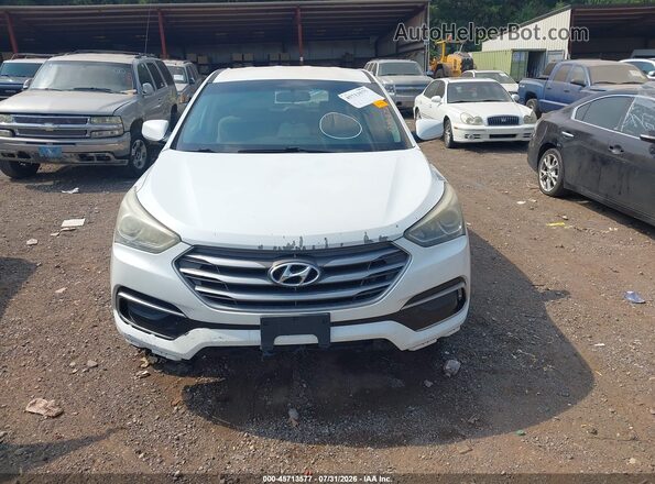5NMZT3LB2HH040976 2017 HYUNDAI SANTA FE SPORT Белый Вид щитка приборов