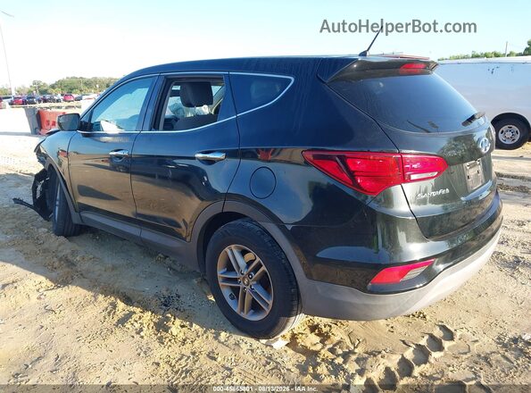 5NMZT3LB2JH095921 2018 HYUNDAI SANTA FE SPORT Black Tył lewy