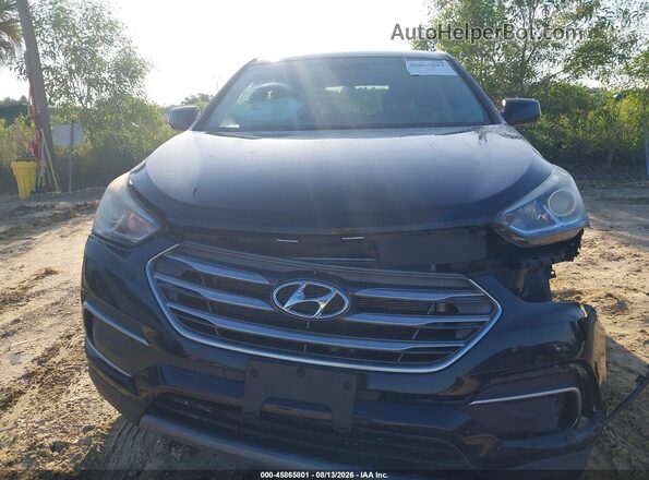 5NMZT3LB2JH095921 2018 HYUNDAI SANTA FE SPORT Black Widok zestawu wskaźników