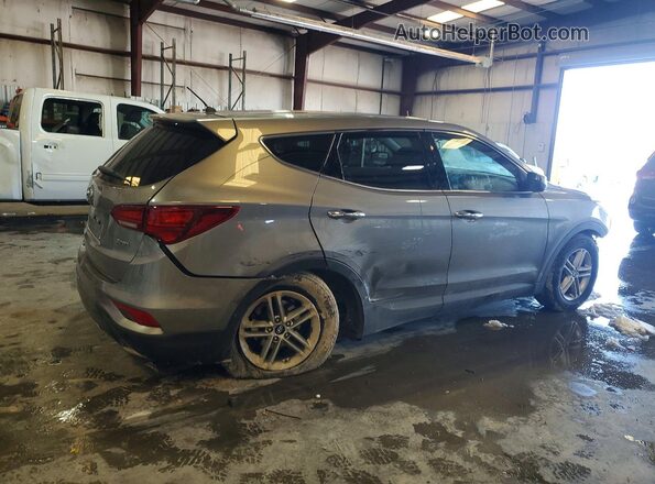 5NMZT3LB2JH097233 2018 HYUNDAI SANTA Gray Rear right