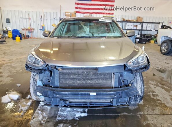 5NMZT3LB2JH097233 2018 HYUNDAI SANTA Gray Front view