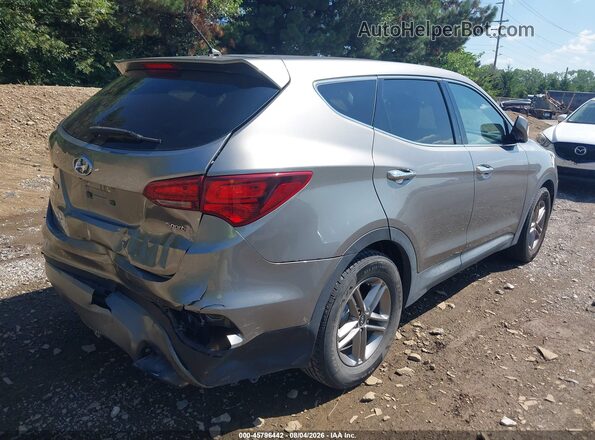 5NMZT3LB3JH077850 2018 HYUNDAI SANTA FE SPORT Желто-коричневый Задняя правая четверть