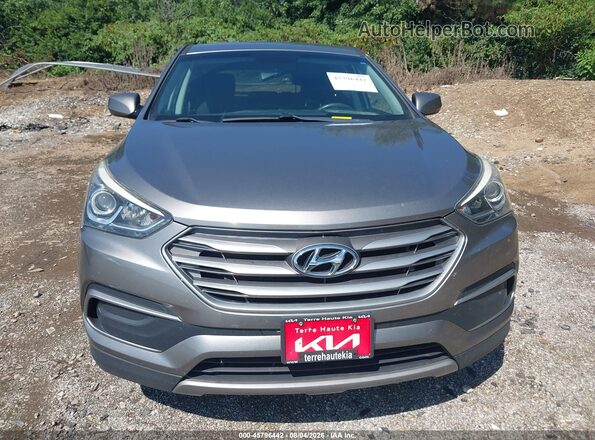 5NMZT3LB3JH077850 2018 HYUNDAI SANTA FE SPORT Желто-коричневый Вид щитка приборов