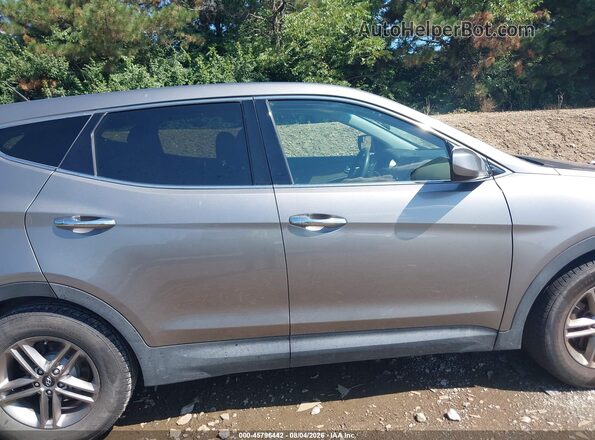 5NMZT3LB3JH077850 2018 HYUNDAI SANTA FE SPORT Желто-коричневый Вид задней части салона