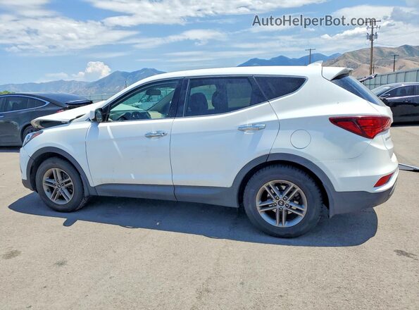 5NMZT3LB4HH026576 2017 HYUNDAI SANTA White Tył lewy