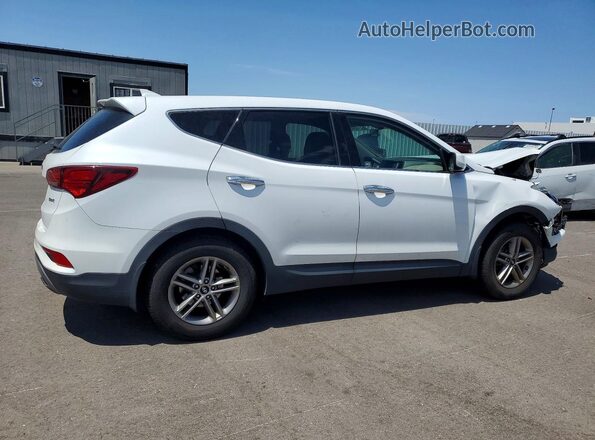 5NMZT3LB4HH026576 2017 HYUNDAI SANTA White Tył prawy