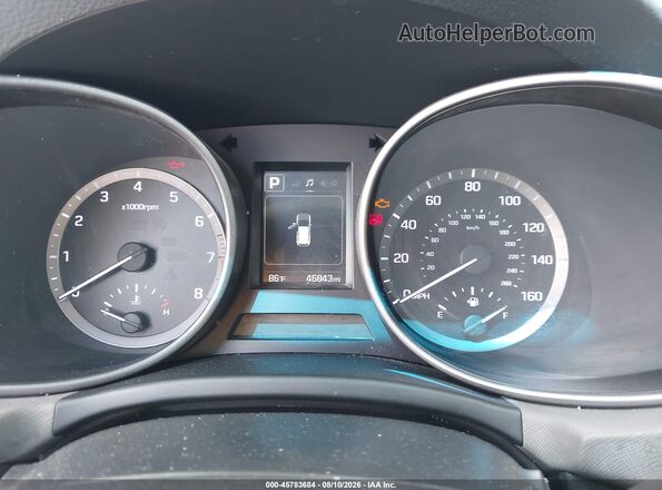 5NMZT3LB4JH072916 2018 HYUNDAI SANTA FE SPORT Gray უკანა სავარძლების ხედი