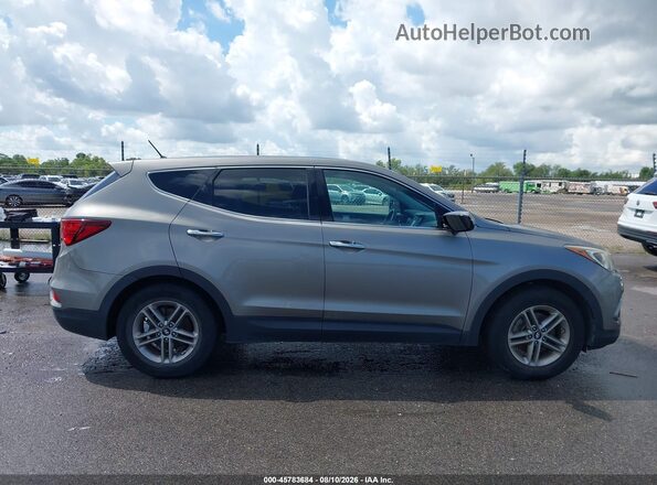 5NMZT3LB4JH072916 2018 HYUNDAI SANTA FE SPORT Gray უკანა სალონის ხედი