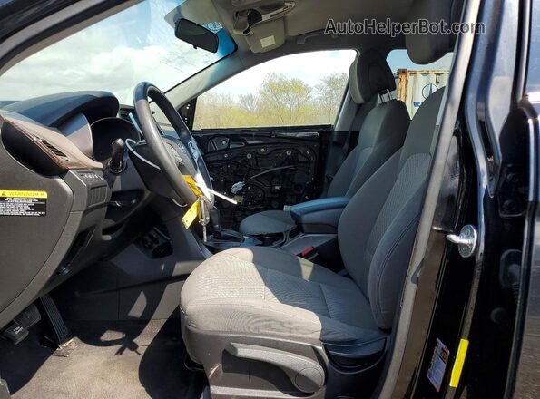 5NMZT3LB5JH090972 2018 HYUNDAI SANTA Black Vista interior delantera